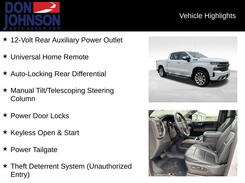 2022 Chevrolet Silverado 1500 LTD High Country