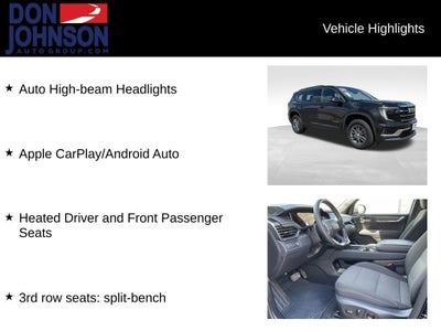 2025 GMC Acadia Elevation