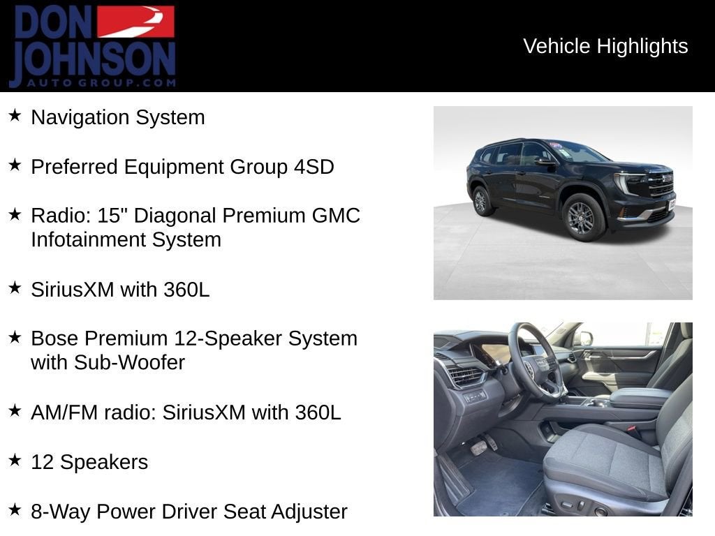 2025 GMC Acadia Elevation
