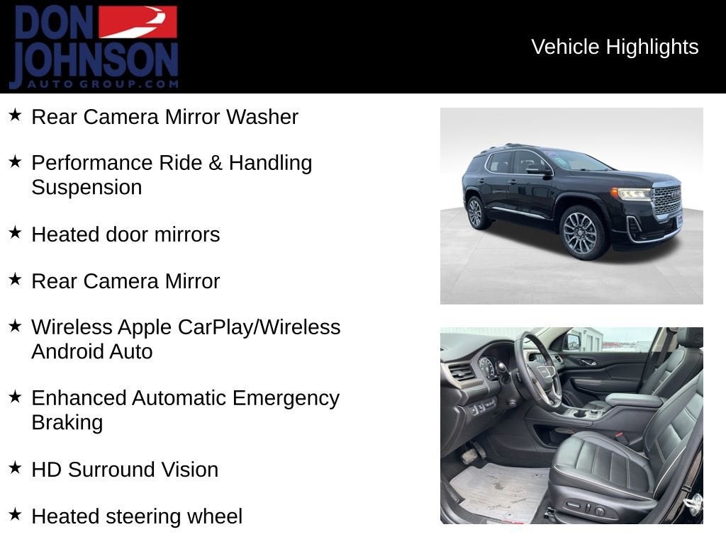 2021 GMC Acadia Denali