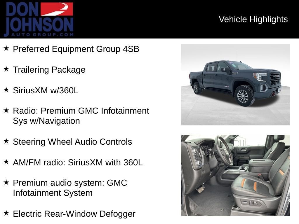 2021 GMC Sierra 1500 AT4