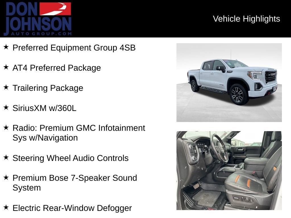 2021 GMC Sierra 1500 AT4