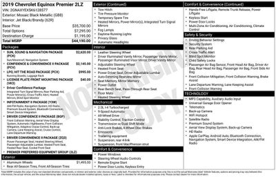 2019 Chevrolet Equinox Premier