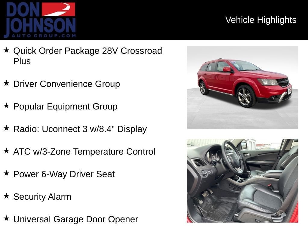 2017 Dodge Journey Crossroad Plus