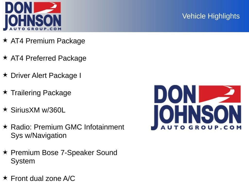 2022 GMC Sierra 1500 Limited AT4