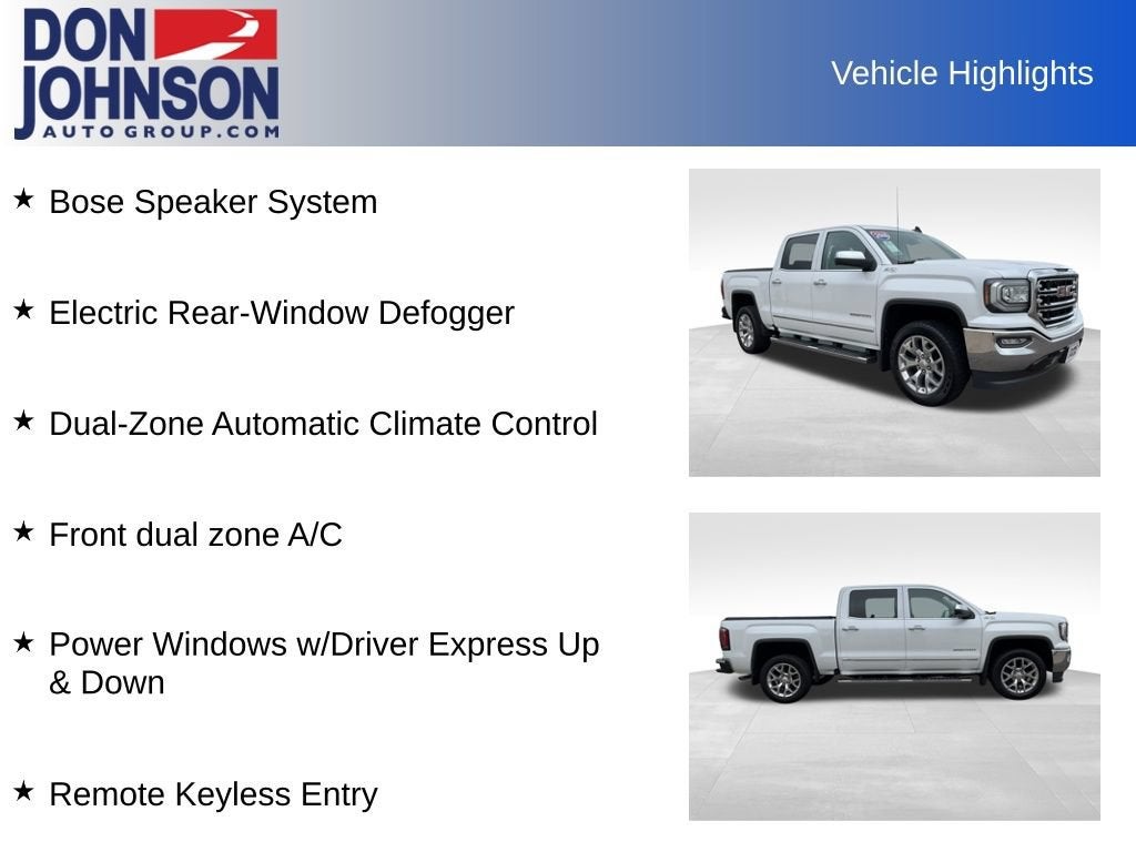 2018 GMC Sierra 1500 SLT