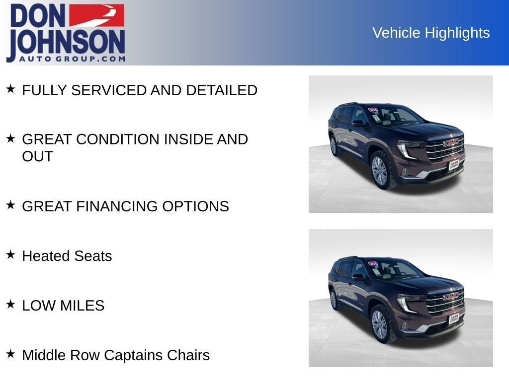 2024 GMC Acadia Elevation