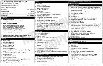 2024 Chevrolet Traverse LS