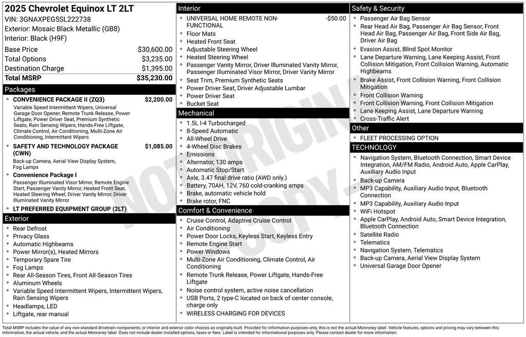 2025 Chevrolet Equinox LT