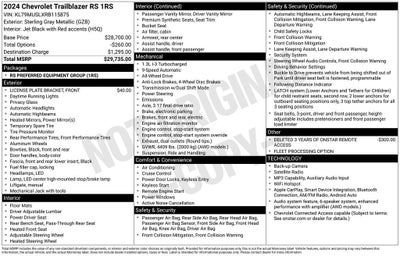 2024 Chevrolet Trailblazer RS