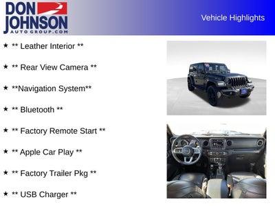 2021 Jeep Wrangler 4xe Unlimited High Altitude 4x4