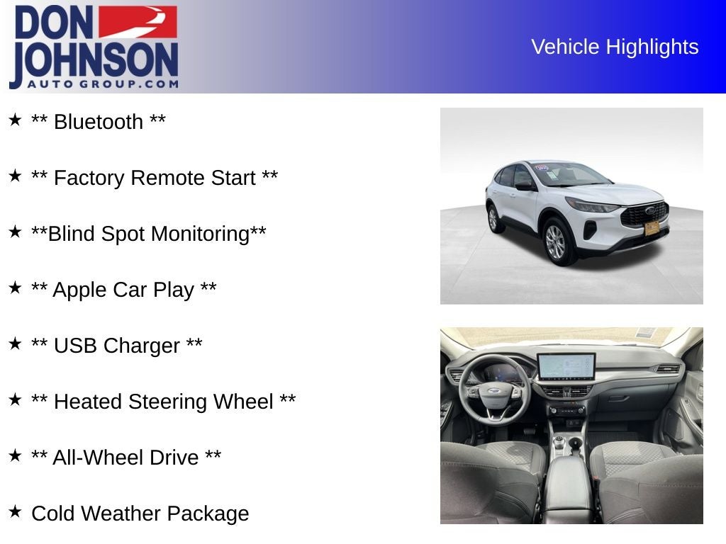 2025 Ford Escape Active
