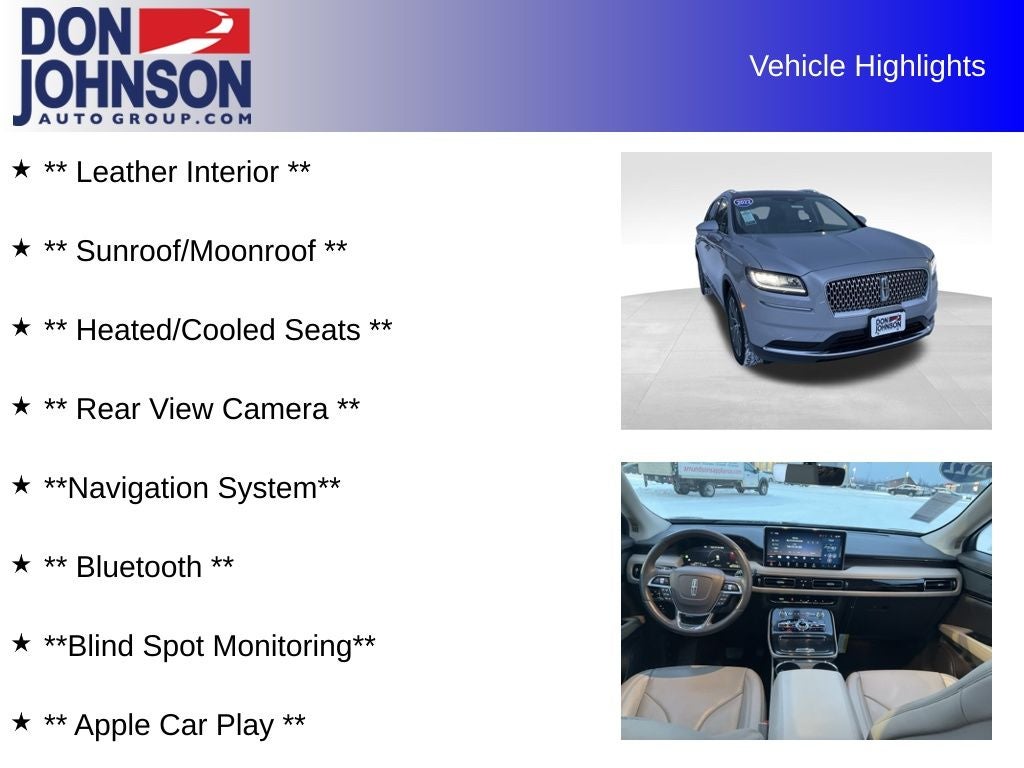 2022 Lincoln Nautilus Reserve