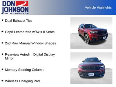 2025 Jeep Grand Cherokee GRAND CHEROKEE L LIMITED 4X4