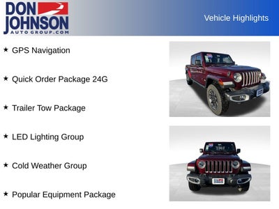 2021 Jeep Gladiator Overland 4X4