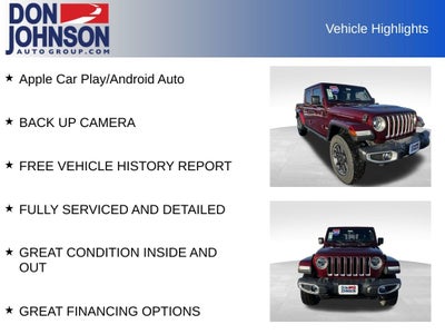 2021 Jeep Gladiator Overland 4X4