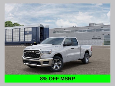 2026 RAM Ram 1500 RAM 1500 TRADESMAN QUAD CAB 4X4 6'4' BOX