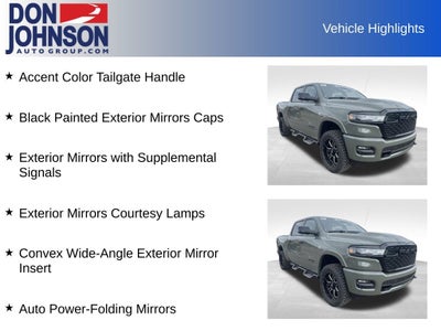 2026 RAM Ram 1500 RAM 1500 BIG HORN CREW CAB 4X4 5'7' BOX