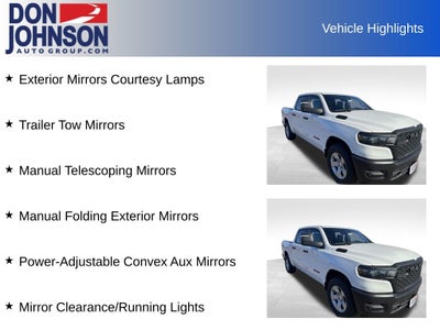 2026 RAM Ram 1500 RAM 1500 TRADESMAN CREW CAB 4X4 5'7' BOX