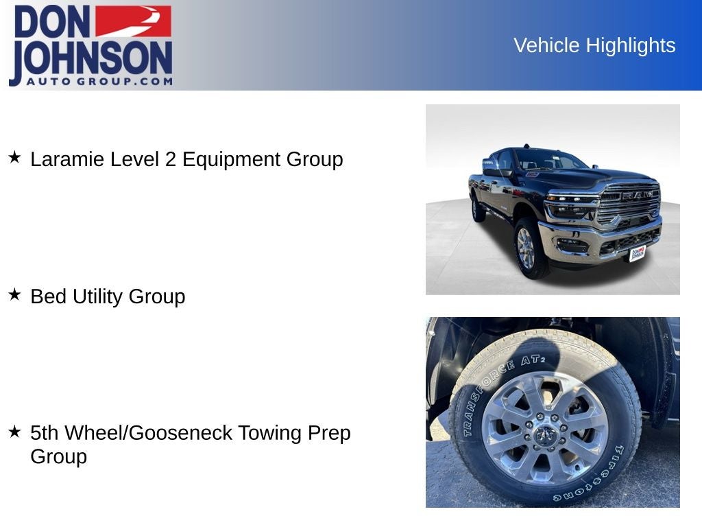 2026 RAM Ram 2500 RAM 2500 LARAMIE CREW CAB 4X4 6'4' BOX