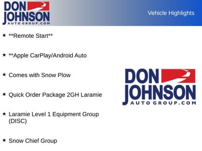 2021 RAM 2500 Laramie Crew Cab 4x4 6'4' Box