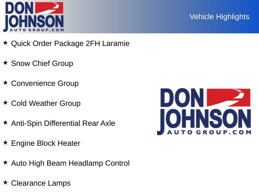 2018 RAM 2500 Laramie Crew Cab 4x4 6'4' Box