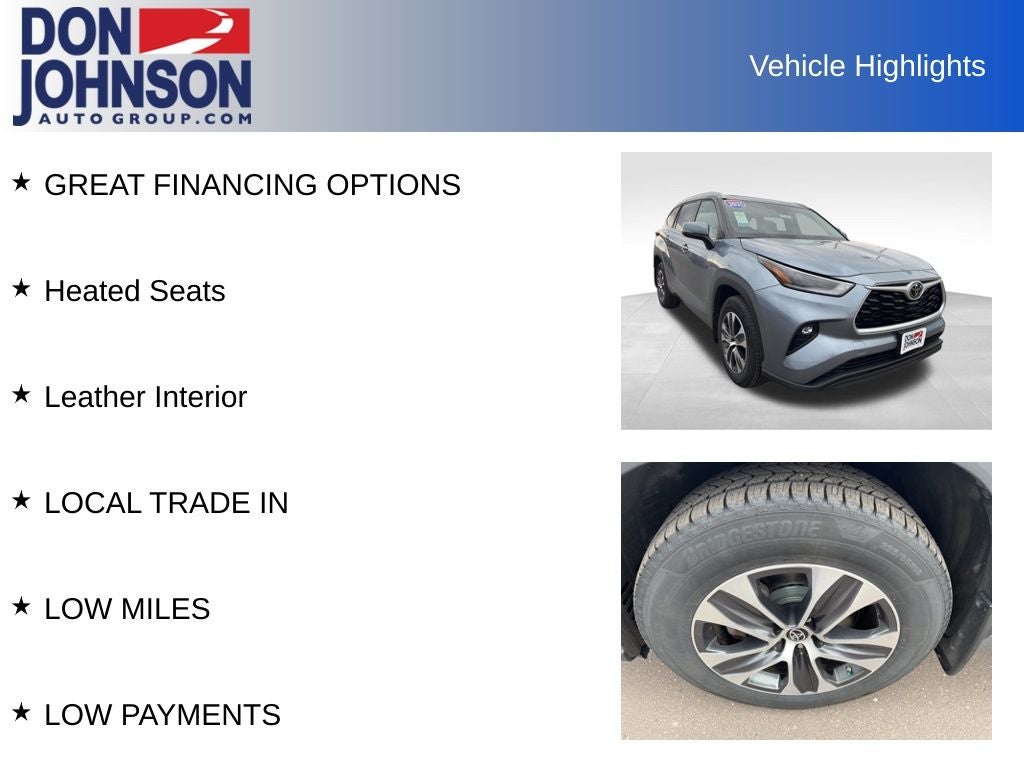 2021 Toyota Highlander XLE
