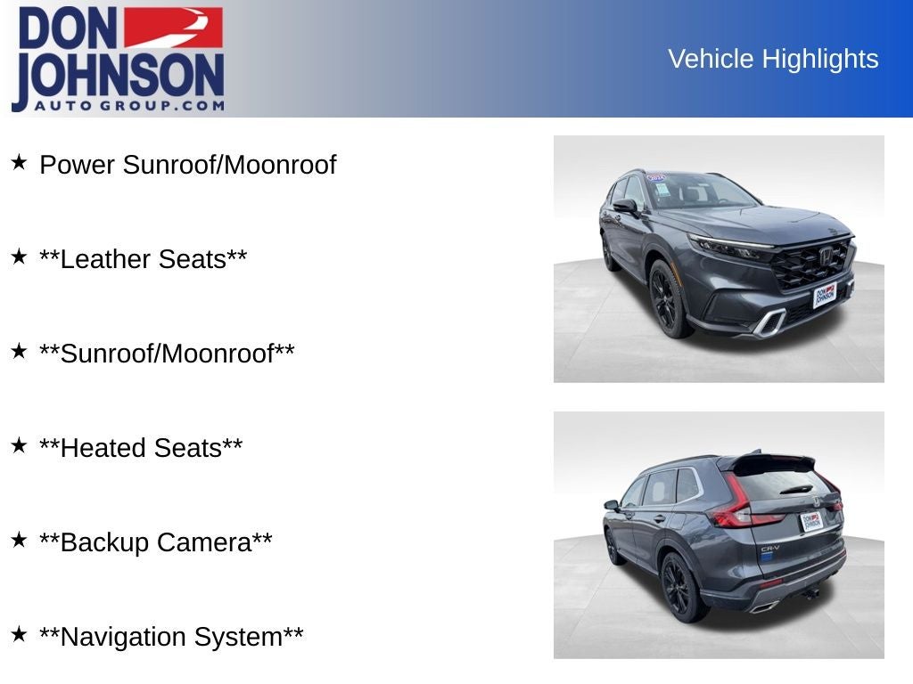 2024 Honda CR-V Hybrid Sport Touring