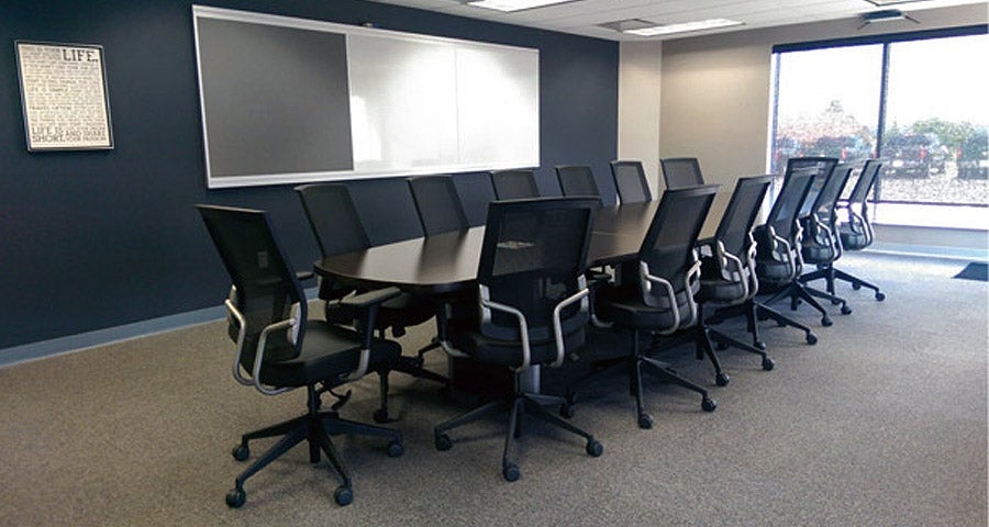 Don Johnson's Cumberland Motors conference room